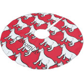 Goat Animal Thunder_Cove Kerstboom Rok (Gekanteld)