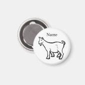 Goat Animal Thunder_Cove Magneet (Voorkant / Achterkant)