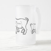 Goat Animal Thunder_Cove Matglas Bierpul (Voorkant rechts)