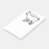 Goat Animal Thunder_Cove Post-it® Notes (Schuin)