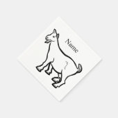 Goat Animal Thunder_Cove Servet (Hoek)