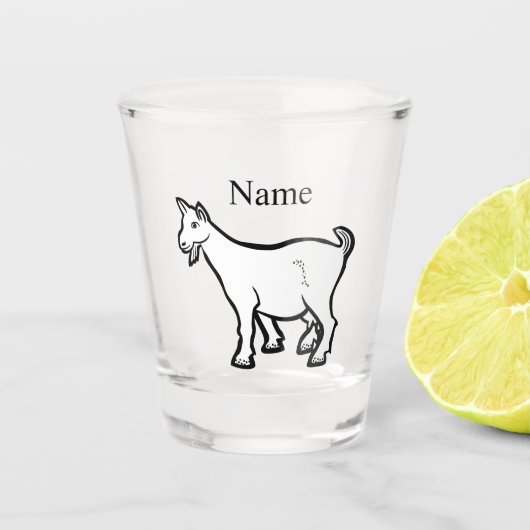Goat Animal Thunder_Cove Shot Glas (Voorkant)