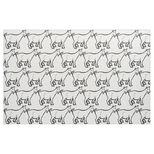 Goat Animal Thunder_Cove Stof (Fat Quarter)