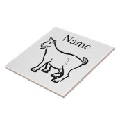 Goat Animal Thunder_Cove Tegeltje (Zijkant)