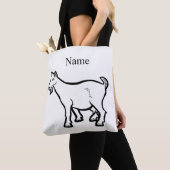 Goat Animal Thunder_Cove Tote Bag (Dichtbij)