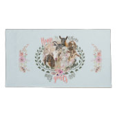 GOAT ART | Thuis is waar mijn geiten GetYerGoat Kussensloop (Achterkant-Links)