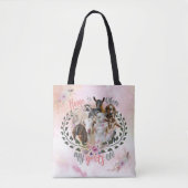 GOAT ART | Thuis is waar mijn geiten GetYerGoat Tote Bag (Voorkant)