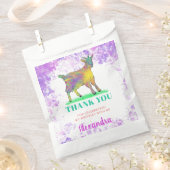 Goat Birthday Party Dank je Bedankzakje (Geknipt)