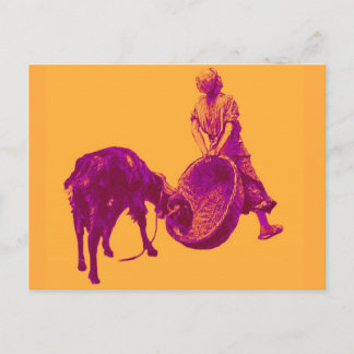 Goat Boy Meyerheim Pop Art Cute 1893 Child Briefkaart