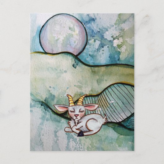 Goat                                               briefkaart (Voorkant)