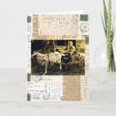 Goat Card Ephemera, Birthday Kaart (Voorkant)