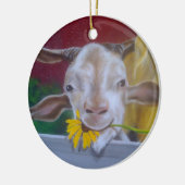 **GOAT CARTOON** CHRISTMAS ORNAMENT (Links)