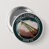 Goat Cheese Day Ronde Button 7,6 Cm (Voorkant /achterkant)
