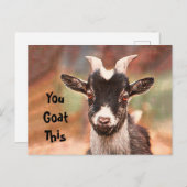 Goat Cute Funny You Goat this Briefkaart (Voorkant / Achterkant)