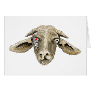 Goat Cyborg grappige Weird Sci-fi Film Parody Humo