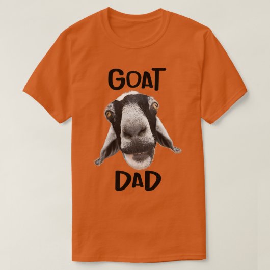 GOAT DAD (5) T-SHIRT (Design voorkant)