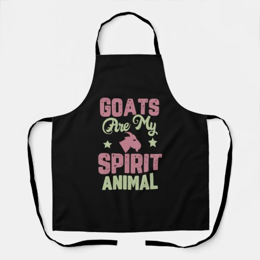 Goat design schort (Voorkant)