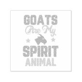 Goat design zelfinktende stempel (Design)