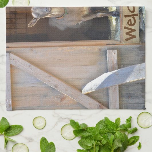 Goat Dish Towel Theedoek (Gevouwen)
