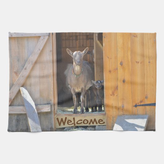 Goat Dish Towel Theedoek (Horizontaal)