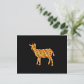 Goat Easy Halloween kostuum cadeau Briefkaart (Staand voorkant)
