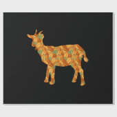 Goat Easy Halloween kostuum cadeau Cadeaupapier (Vlak)