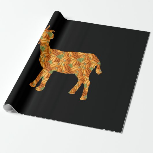 Goat Easy Halloween kostuum cadeau Cadeaupapier (Uitgerold)
