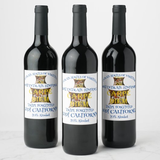 Goat Entrails Zinfandel uit de Californische stam Wijn Etiket (Flessen)
