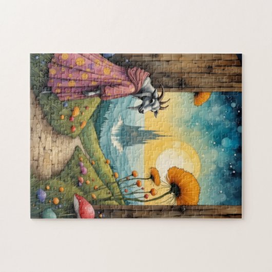 Goat Fantasy Legpuzzel (Horizontaal)
