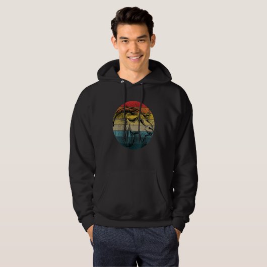 Goat Farm Sheep Goat Maker Shepherd Hoodie (Voorkant volledig)