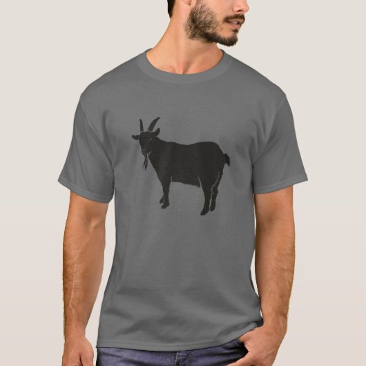 Goat Farmer Black Billy Goat County Fair T-shirt (Voorkant)
