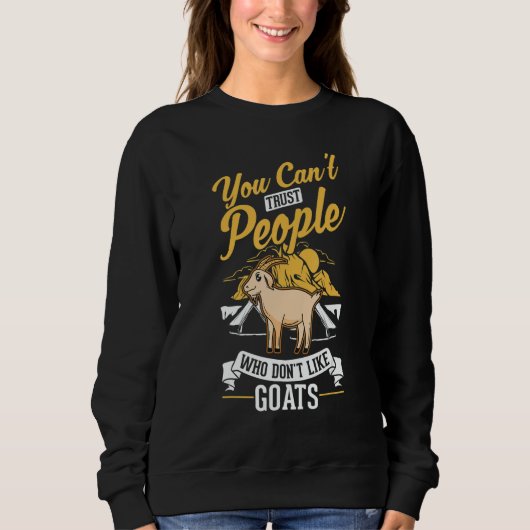 Goat Farmer Goat Keeper Goatherd 1 Trui (Voorkant)
