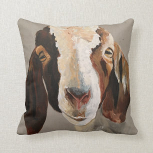 Goat Farmhouse Pillow Kussen