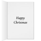 Goat Funny Santa Slogan en Drawing (Binnen (Rechts))