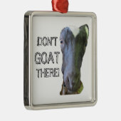 Goat: "GA ER NIET!" Keramische ornament (Rechts)