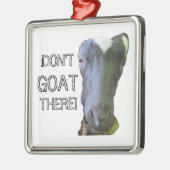 Goat: "GA ER NIET!" Keramische ornament (Links)