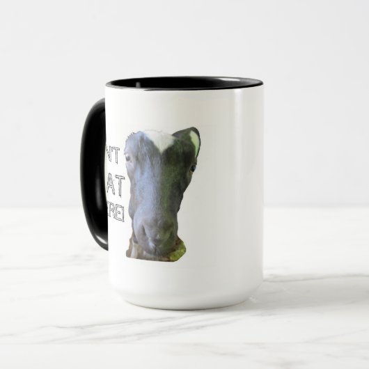 Goat: "GA ER NIET!" Mok (Voorkant links)