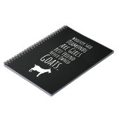 Goat Gifts For Her Girl Farm Women Farmer Notitieboek (Linkerzijde)