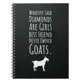 Goat Gifts For Her Girl Farm Women Farmer Notitieboek (Voorkant)