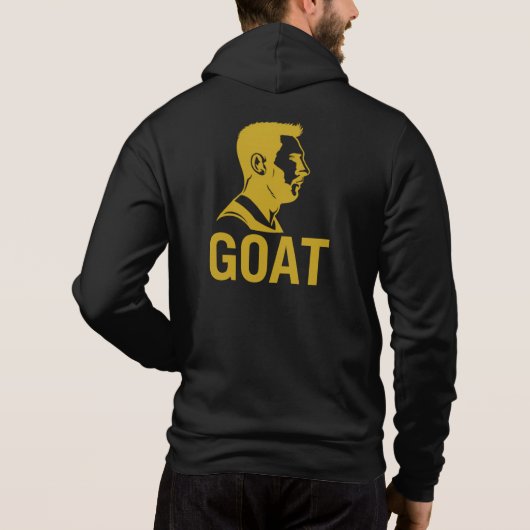 GOAT Gold Crown Minimalist Hoodie (Achterkant)
