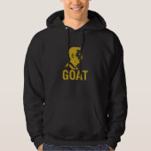 GOAT Gold Crown Minimalist Hoodie (Voorkant)