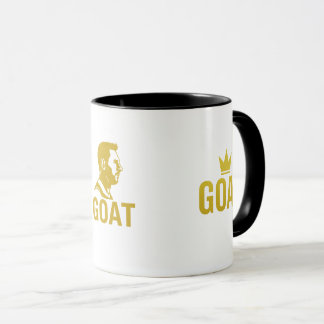 GOAT Gold Crown Mug – Black & Gold Mok