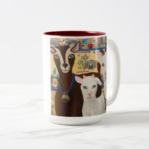 Goat Gothic Mok - grappige bokken bij elke beker!