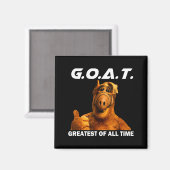 Goat Greatest Of All Time Funny Meme Magneet (Voorkant / Achterkant)