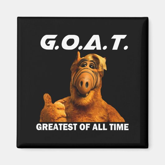 Goat Greatest Of All Time Funny Meme Magneet (Voorkant)