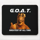 Goat Greatest Of All Time Funny Meme  Muismat (Voorkant)