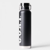 GOAT Grootste aller tijden gepersonaliseerd Waterfles (Achterkant)