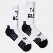 GOAT Grootste Aller Tijden grap personalized sport Sokken (Rechts)