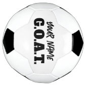 GOAT GROOTSTE cadeau voor voetbalspelers Voetbal (Gedraaid)
