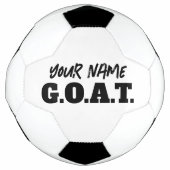 GOAT GROOTSTE cadeau voor voetbalspelers Voetbal (Voorkant)